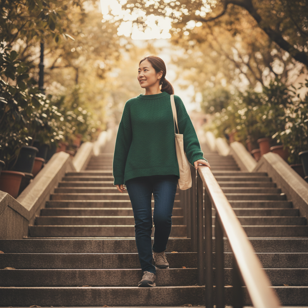 The effects of taking the stairs as exercise