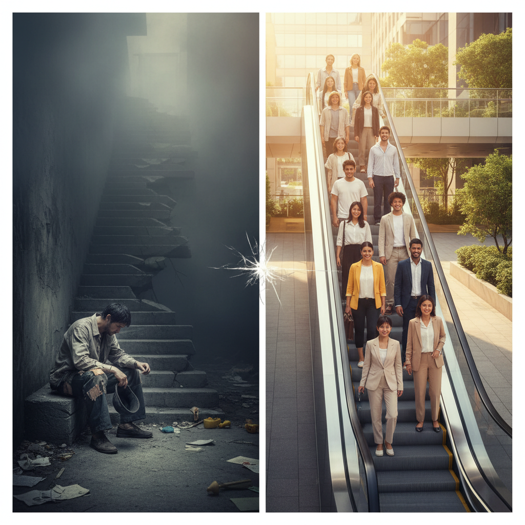 Income inequality and social mobility