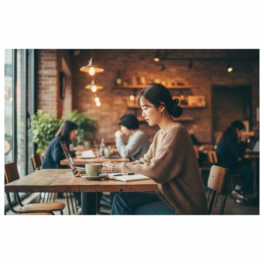 People Who Study at Cafes