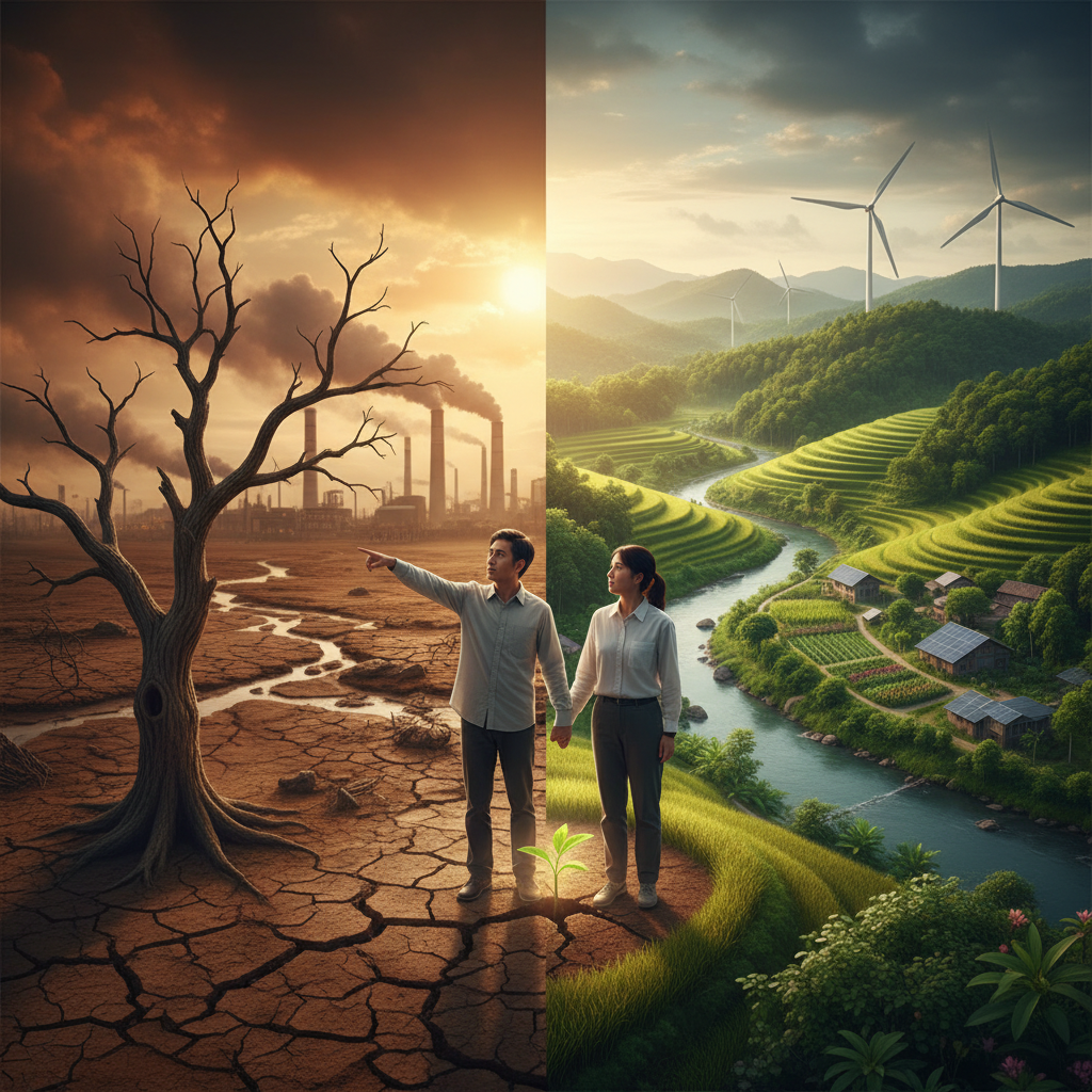 Climate change and sustainable development