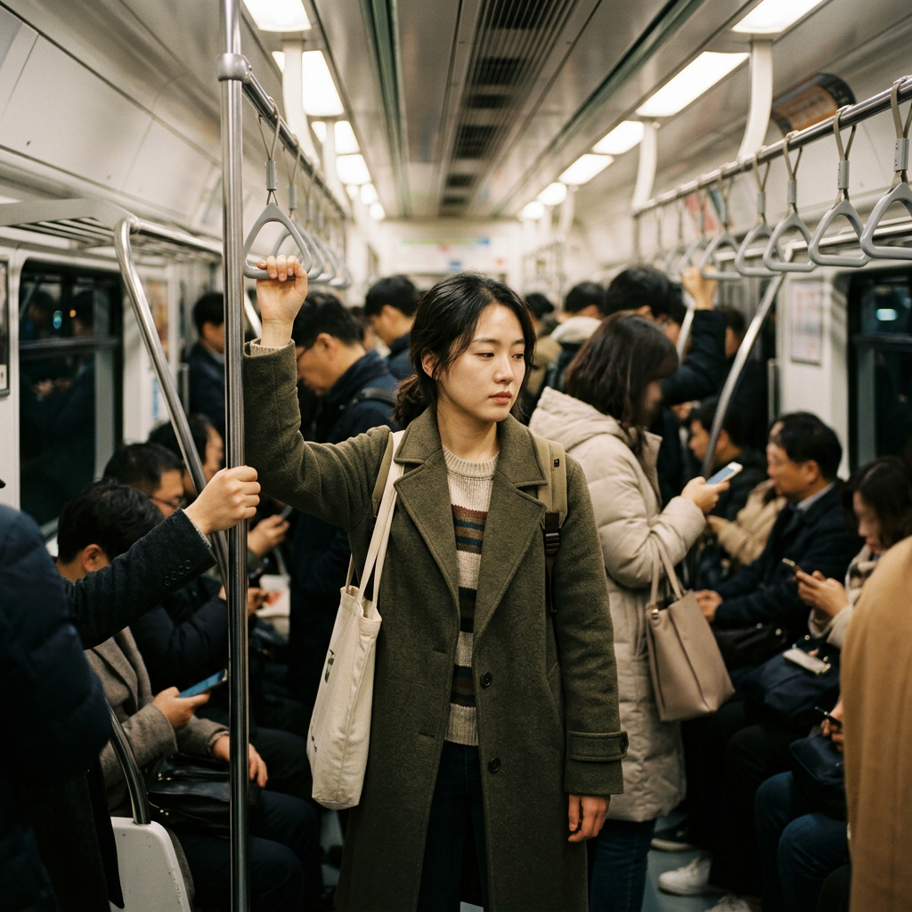 I take the subway every day