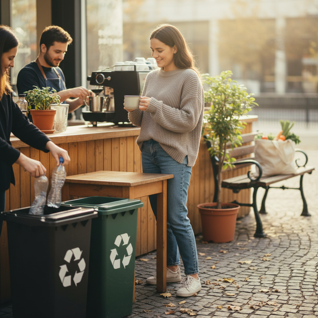 Small actions for the environment