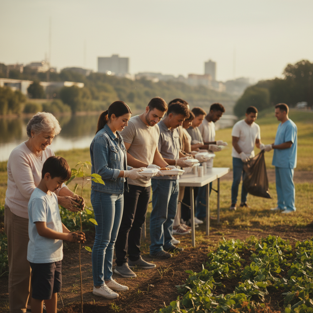 What volunteering means