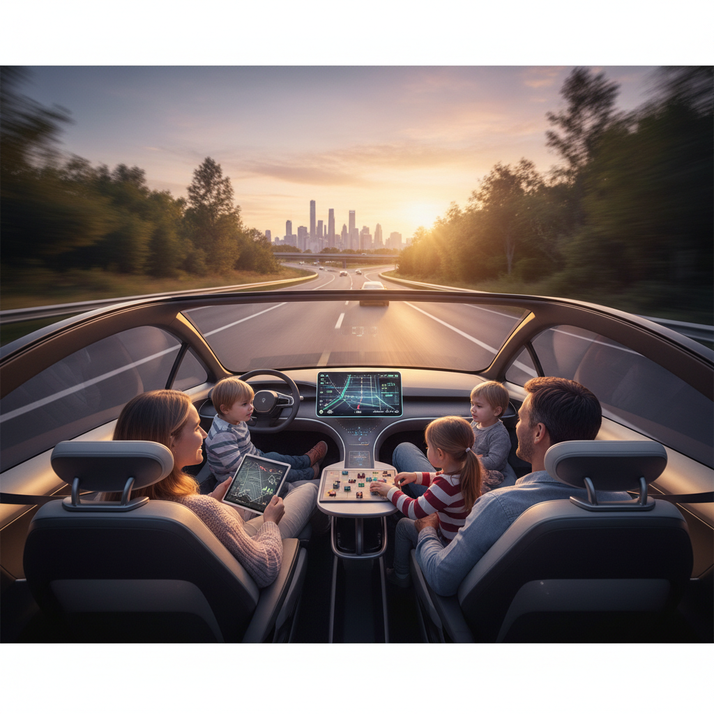 The future self-driving cars will bring