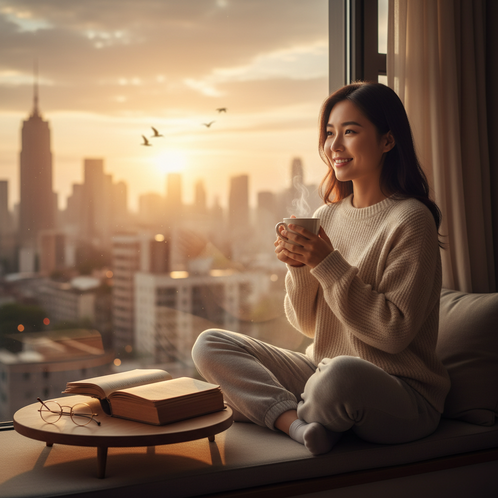 Becoming a morning person