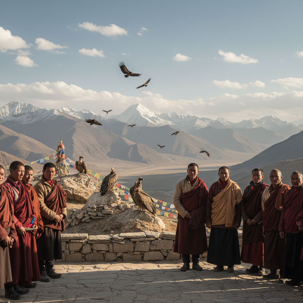 An Unusual Funeral Custom: Life and Death Through Sky Burial