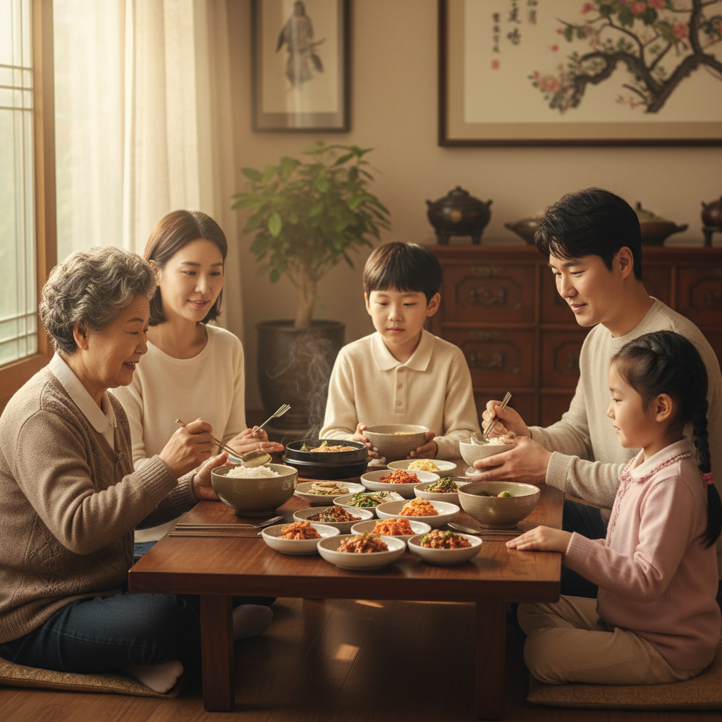 The Aesthetics of Korean Table Manners