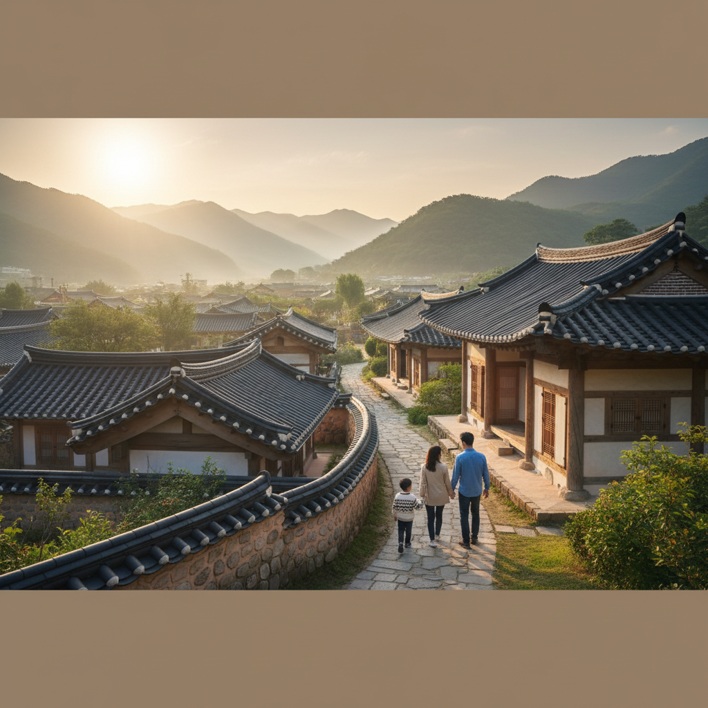Exploring Beautiful Hanok Villages